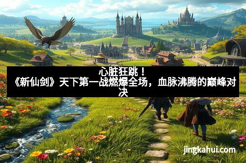 心脏狂跳！《新仙剑》天下第一战燃爆全场，血脉沸腾的巅峰对决
